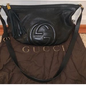 💯 Authentic GUCCI Soho Messenger Bag